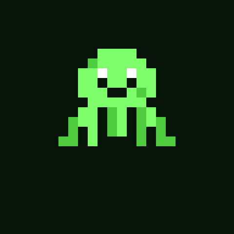 Genesis Octopi - Rare pixel octopus
