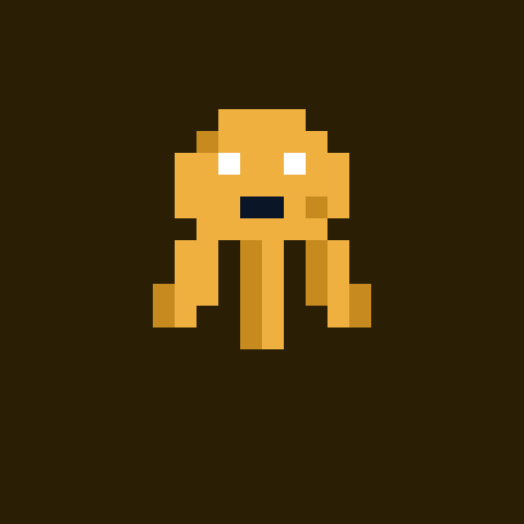 Genesis Octopi - Premium pixel octopus